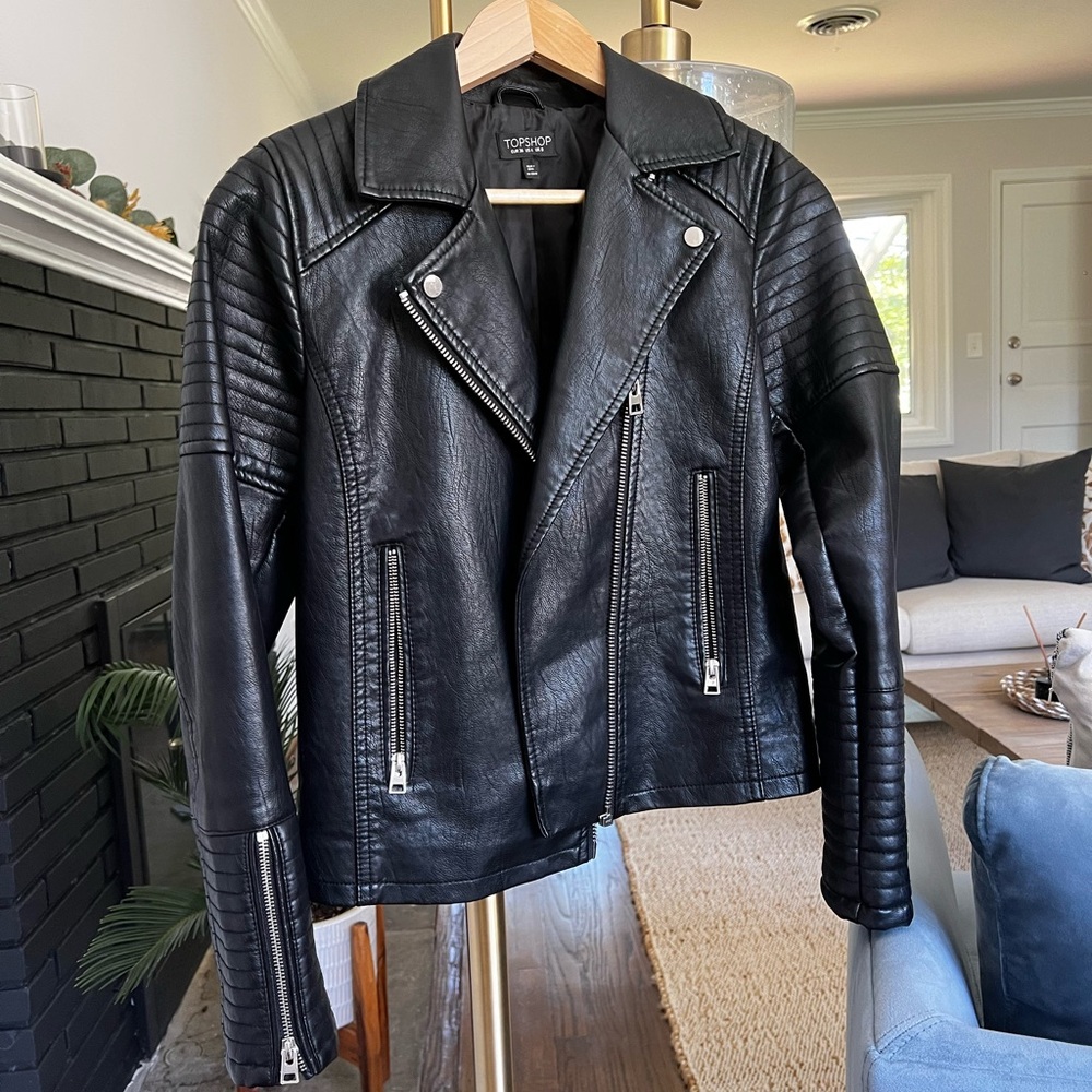 Leather Moto Jacket